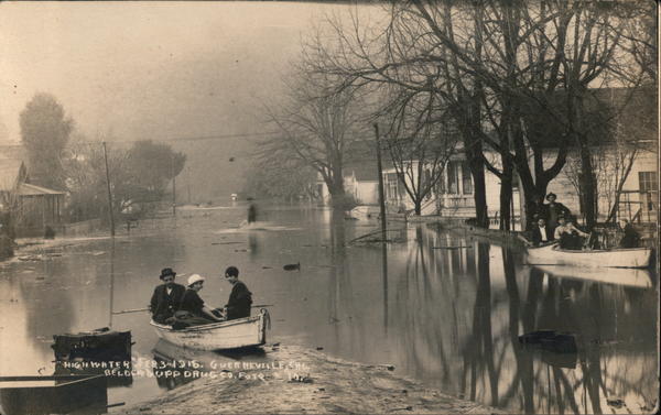 High Water, Feb. 3, 1915 Guerneville California