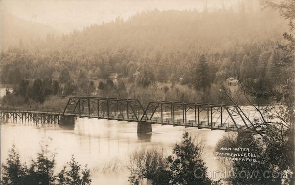 High Water Bridge Guerneville California