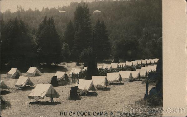 Hitchcock Camp, A. Company Guerneville California