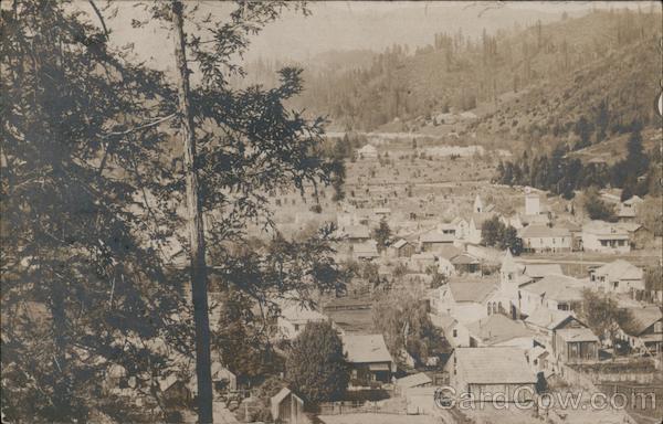 A Birdseye View of the City Guerneville California