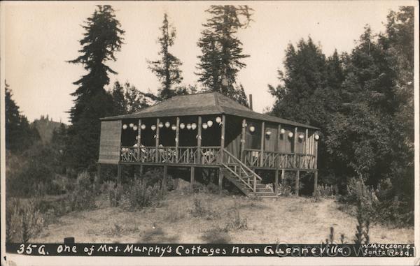 One of Mrs. Murphy's Cottages Guerneville California