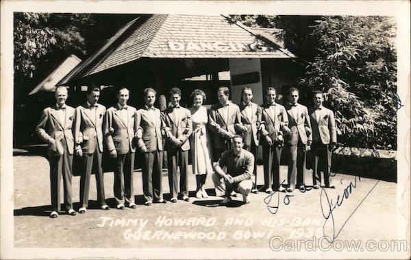 Jimmy Howard And His Band Guernewood Bowl 1936 Guerneville California