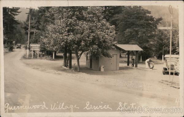 Guernewood Village Service Station Guerneville California