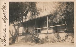 A House with a Large Front Porch Postcard