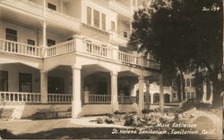 Main Entrance St. Helena Sanitarium Postcard