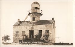 Old Spanish Light House Point Loma, CA Frasher's Foto Postcard Postcard Postcard