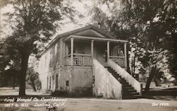 First Merced Co. Courthouse Postcard