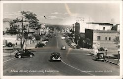 Main Street Susanville, CA Postcard Postcard Postcard