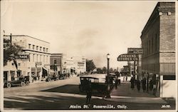 Main Street Susanville, CA Postcard Postcard Postcard