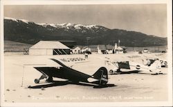 Susanville Airport California Postcard Postcard Postcard