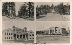 Views of Susanville, Cal. Postcard