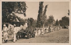 May Day Parade 1914 Postcard
