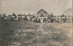 At the Rabbit's Drive Near Turlock Postcard