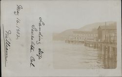 Landing Stage May 16, 1902 Postcard