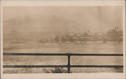 Snow Storm at Fort Baker Postcard