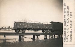 Whalebones Ready to Ship By Rail Postcard