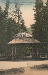 Entrance to Guernewood Park Postcard