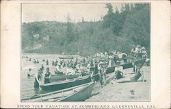 Spend Your Vacation at Summerland Postcard