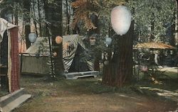 Camping Near the Russian River Guerneville, CA Postcard Postcard Postcard