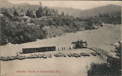 Bathing Beach Postcard