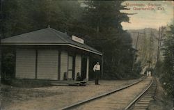 Montesano Station Guerneville, CA Postcard Postcard Postcard