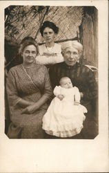 A Four Generation Picture Postcard