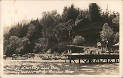 Bathers at Russian River Postcard