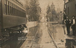"High Water" Feb. 1915 Guerneville, CA Belden & Upp Drug Co. Postcard Postcard Postcard