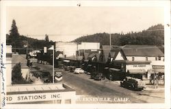 A View of Downtown Postcard