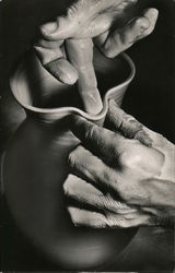 Making Pottery Marguerite Wildenhain Pond Farm Workshop Postcard