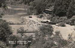 Beach At Guernewood Park Postcard