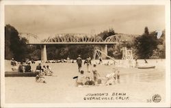 Johnson's Beach Postcard