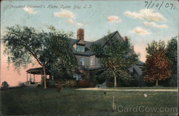 President Roosevelt's Home Oyster Bay New York