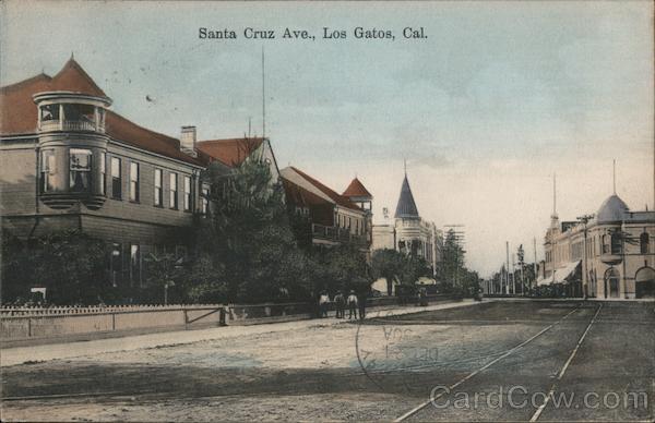 Santa Cruz Ave. Los Gatos California