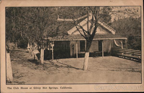 The Club House at Gilroy Hot Springs, California