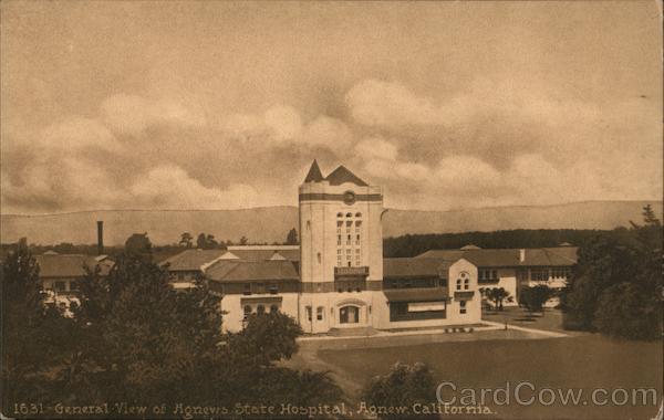 General View of Agnews State Hospital California