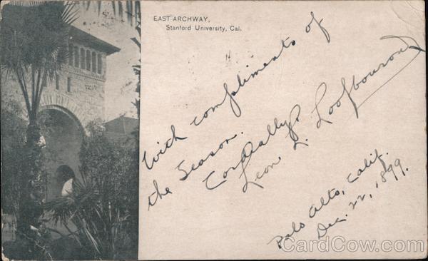 East Archway, Stanford University California