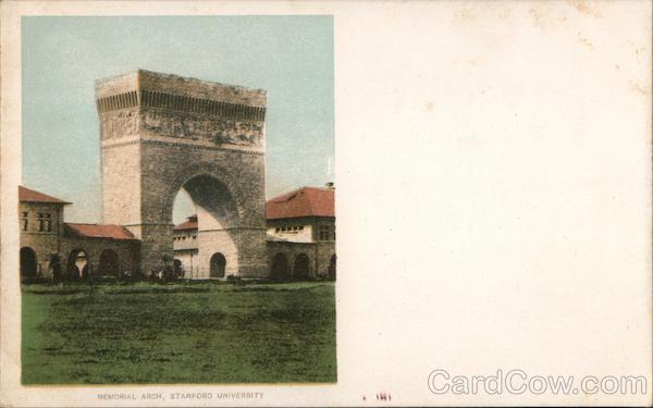 Memorial Arch, Stanford University California
