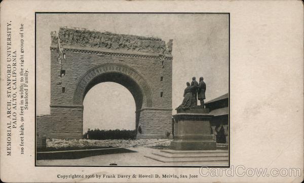 Memorial Arch, Stanford University California