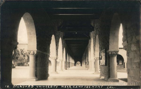 Stanford University near Camp Fremont Cal California