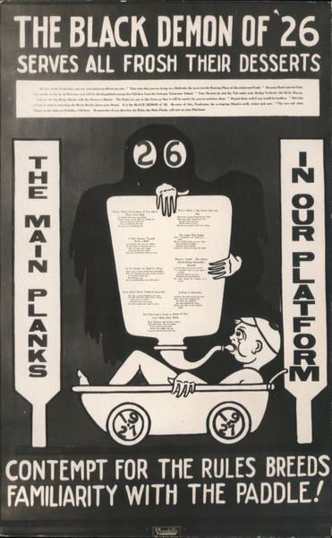 The Black Demon of '26 Stanford University California