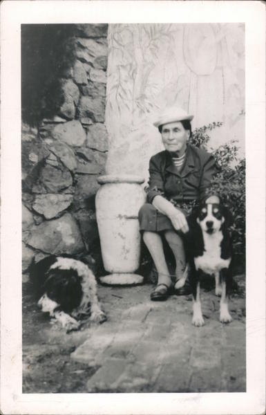 Wood Hills Ranch, Woman & Dogs Cupertino California