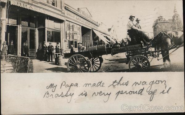 A Horse Drawn Wagon Agnew California
