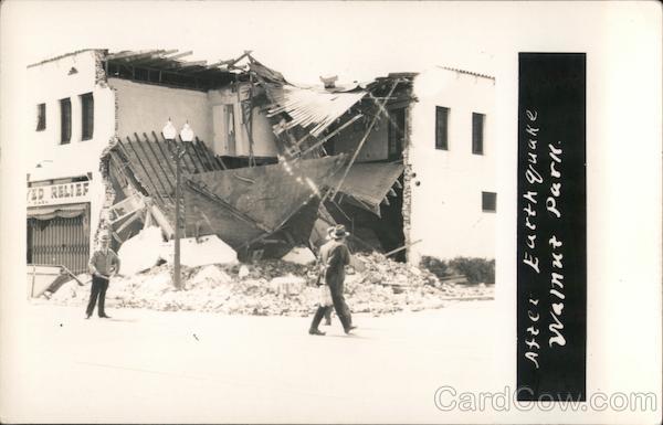 After Earthquake Walnut Park California