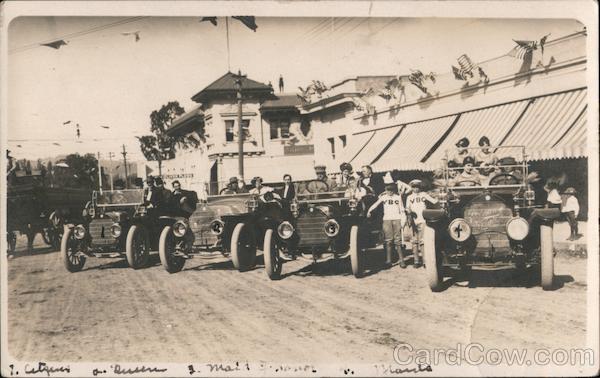 Early Automobiles, Agriculture Fair Vallejo California