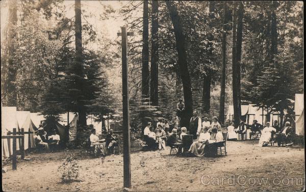 Campsite, Camp Curry? Yosemite California