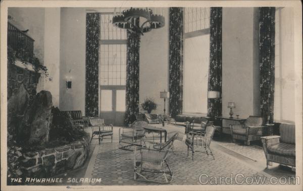 The Rhwahnee Solarium Yosemite California