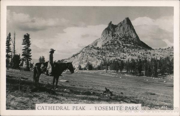 Cathedral Peak - Yosemite Park Ansel Adams? California