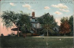 President Roosevelt's Home Oyster Bay, NY Postcard Postcard Postcard