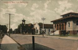 University Ave. Los Gatos, CA Postcard Postcard Postcard